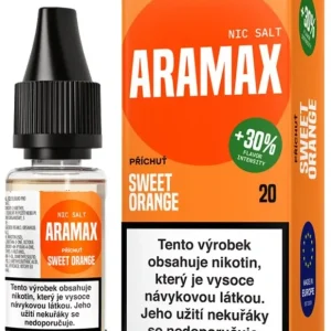 E-liquid Aramax Salt Sweet Orange 10ml - 10mg