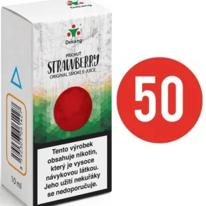 E-liquid Dekang Fifty Strawberry - 10ml / 3mg