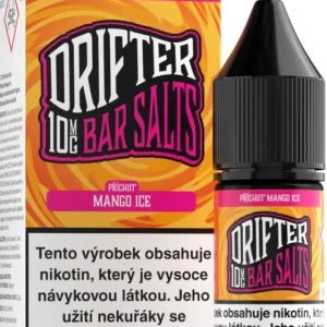 E-liquid Drifter Bar Salts Mango Ice 10ml - 10mg