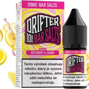 E-liquid Drifter Bar Salts Red Berry & Lemon 10ml - 20mg