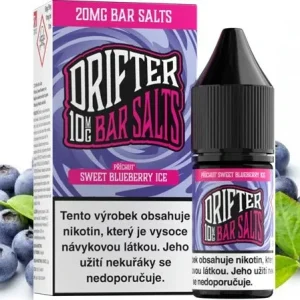 E-liquid Drifter Bar Salts Sweet Blueberry Ice 10ml - 20mg
