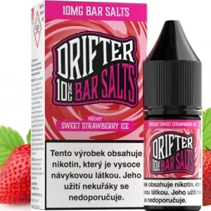 E-liquid Drifter Bar Salts Sweet Strawberry Ice 10ml - 10mg