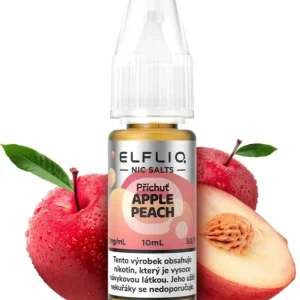 E-liquid ELFLIQ Nic SALT Apple Peach 10ml - 20mg