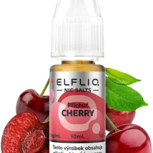 E-liquid ELFLIQ Nic SALT Cherry 10ml - 10mg