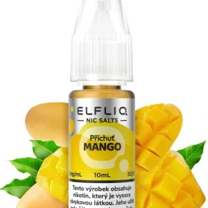 E-liquid ELFLIQ Nic SALT Mango 10ml - 10mg