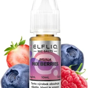 E-liquid ELFLIQ Nic SALT Mixed Berries 10ml - 20mg