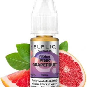 E-liquid ELFLIQ Nic SALT Pink Grapefruit 10ml - 10mg
