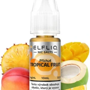 E-liquid ELFLIQ Nic SALT Tropical Fruit 10ml - 20mg