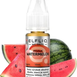 E-liquid ELFLIQ Nic SALT Watermelon 10ml - 10mg