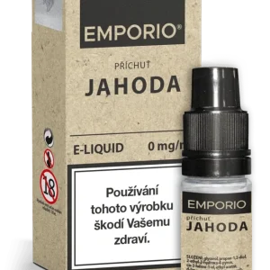 E-liquid EMPORIO Jahoda 10ml - 0mg