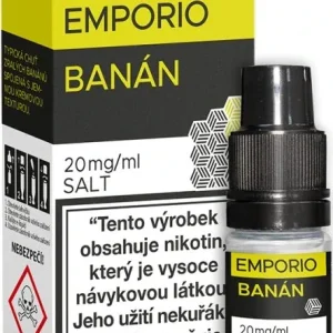 E-liquid Emporio Salt Banán 10ml - 20mg