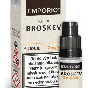 E-liquid Emporio Salt Broskev 10ml - 12mg