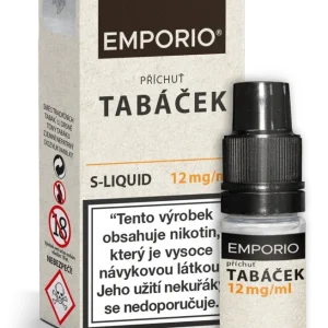 E-liquid Emporio Salt Tabáček 10ml - 12mg