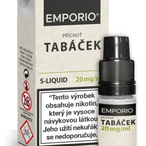 E-liquid Emporio Salt Tabáček 10ml - 20mg