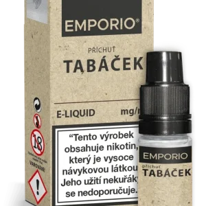 E-liquid EMPORIO Tabáček 10ml - 9mg