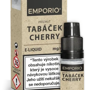 E-liquid EMPORIO Tabáček - Cherry 10ml - 18mg