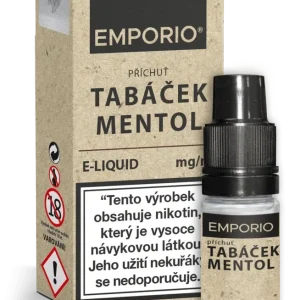 E-liquid EMPORIO Tabáček - Mentol 10ml - 3mg