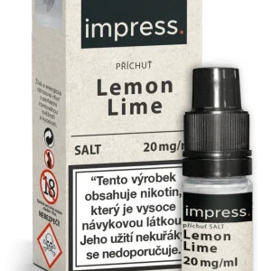 E-liquid IMPRESS SALT Lemon Lime 10ml - 20mg