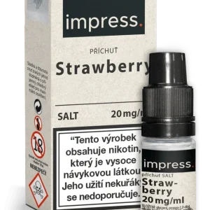 E-liquid IMPRESS SALT Strawberry 10ml - 20mg