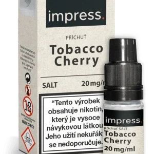 E-liquid IMPRESS SALT Tobacco Cherry 10ml - 20mg