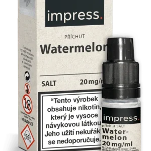 E-liquid IMPRESS SALT Watermelon 10ml - 20mg