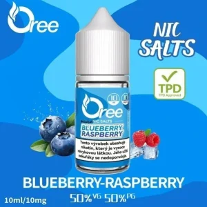 E-liquid Oree SALT Blueberry Raspberry 10ml - 10mg