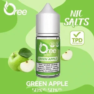E-liquid Oree SALT Green Apple 10ml - 18mg
