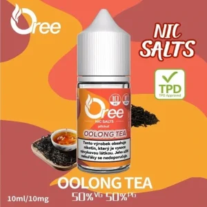 E-liquid Oree SALT Oolong Tea 10ml - 10mg