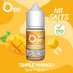 E-liquid Oree SALT Triple Mango 10ml - 18mg