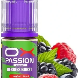 E-liquid OXVA OX PASSION Salts Berries Burst 10ml - 20mg
