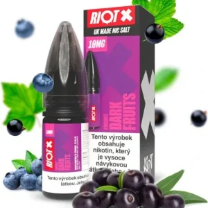 E-liquid RIOT X Salt Dark Fruits 10ml - 10mg