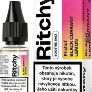 E-liquid Ritchy Salt Black Currant Lemon 10ml - 10mg