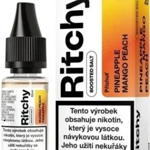 E-liquid Ritchy Salt Pineapple Mango Peach 10ml - 10mg