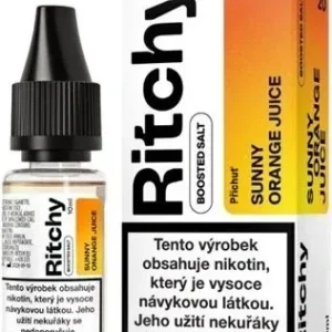 E-liquid Ritchy Salt Sunny Orange Juice 10ml - 10mg