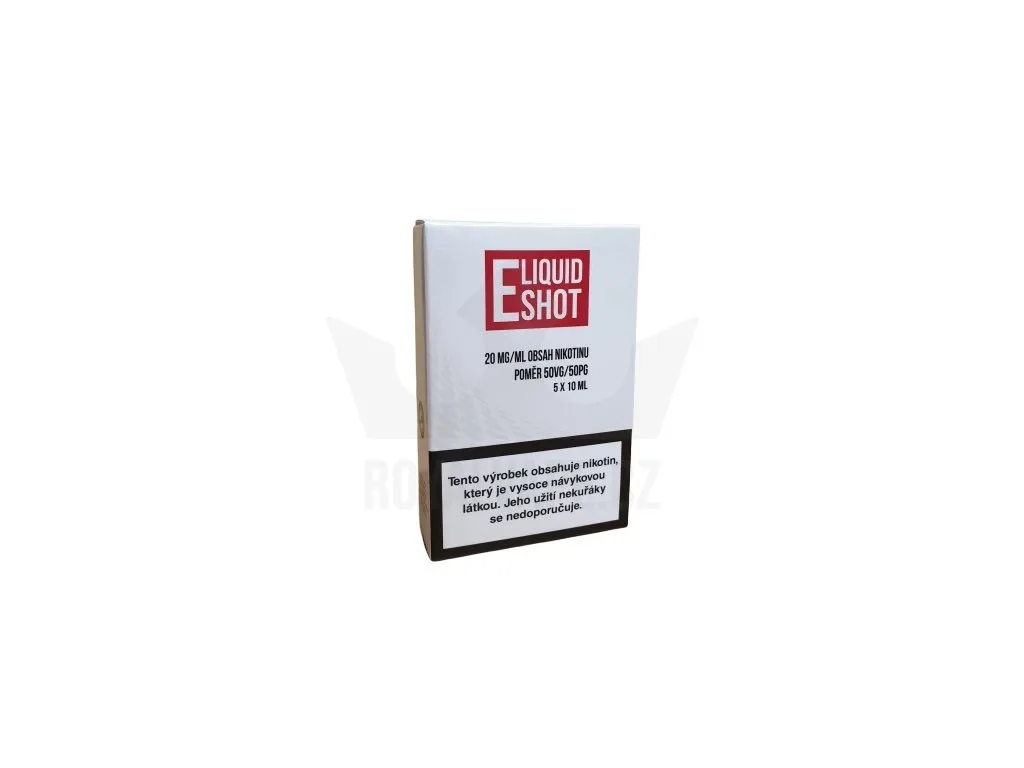 E-Liquid Shot Booster 50/50 20mg 5x10ml