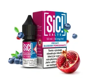 E-liquid SIC! Salts Blueberry Pomegranate 10ml - 16mg