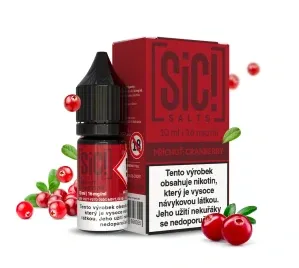 E-liquid SIC! Salts Cranberry 10ml - 16mg