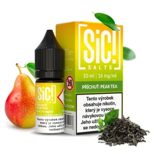 E-liquid SIC! Salts Pear Tea 10ml - 16mg