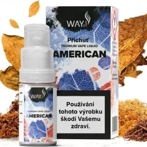 E-liquid WAY to Vape American 10ml / 0mg