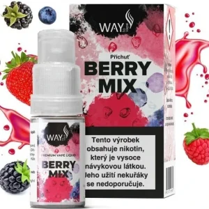 E-liquid WAY to Vape Berry Mix 10ml / 12mg