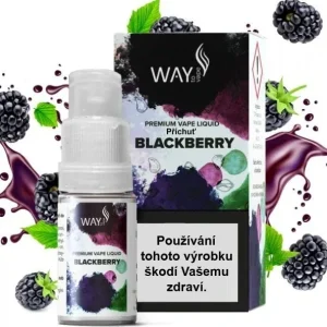 E-liquid WAY to Vape Blackberry 10ml / 0mg