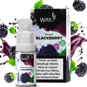 E-liquid WAY to Vape Blackberry 10ml / 18mg