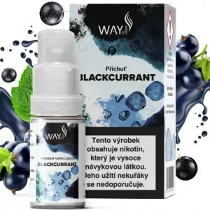 E-liquid WAY to Vape Blackcurrant 10ml / 6mg