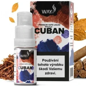 E-liquid WAY to Vape Cuban 10ml / 0mg