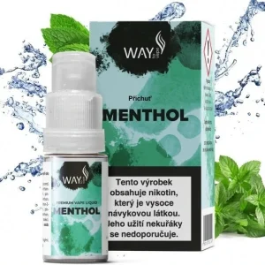 E-liquid WAY to Vape Menthol 10ml / 3mg