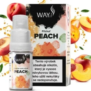 E-liquid WAY to Vape Peach 10ml / 18mg