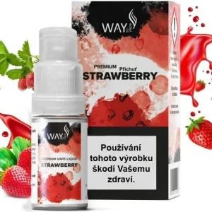 E-liquid WAY to Vape Strawberry 10ml / 0mg