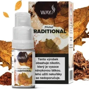 E-liquid WAY to Vape Traditional 10ml / 6mg