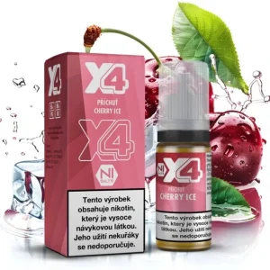 E-liquid X4 Bar Juice Cherry Ice 10ml - 20mg