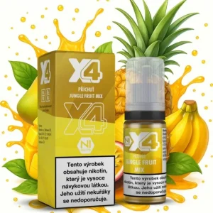 E-liquid X4 Bar Juice Jungle Fruit Mix 10ml - 20mg